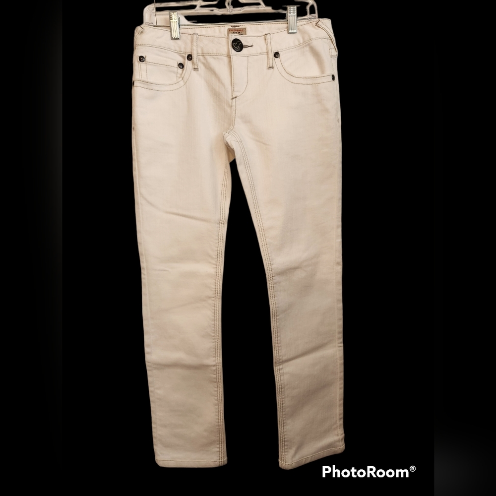 Free People White Jeans Size 28